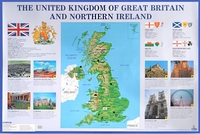 Пл.Английский язык.Великобритания. The United Kingdom of Great Britain. Наглядное пособие(585x885 мм
