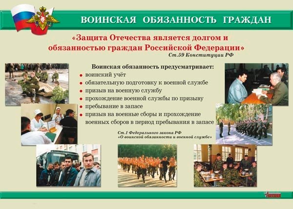 К-т пл.На службе Отечеству (10 пл., цвет, 59х42 см)