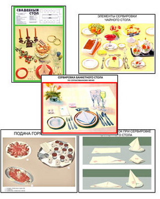 т.Варианты сервировки (30 пл,винил,70*100)