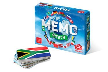 Развивающая игра Мемо Флаги