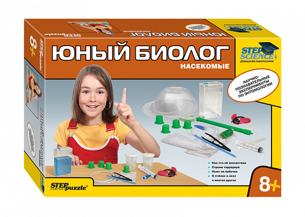Набор "Юный биолог.Насекомые" (минилаборатория)