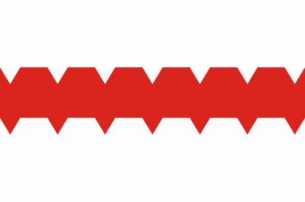 Флаг г.Омска (1,35*0,90 м)