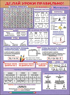 Пл.Делай уроки правильно математика 3-4 кл