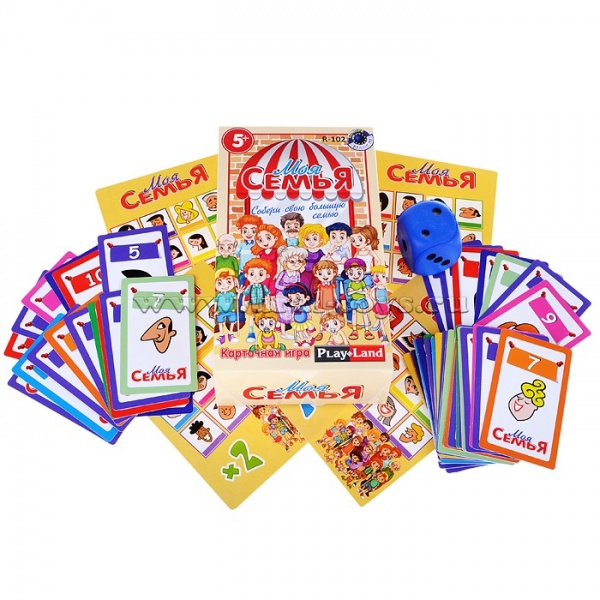 Настольная игра "Моя семья"