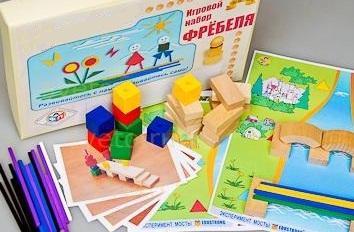 Игровой набор Фребеля "Мосты" 