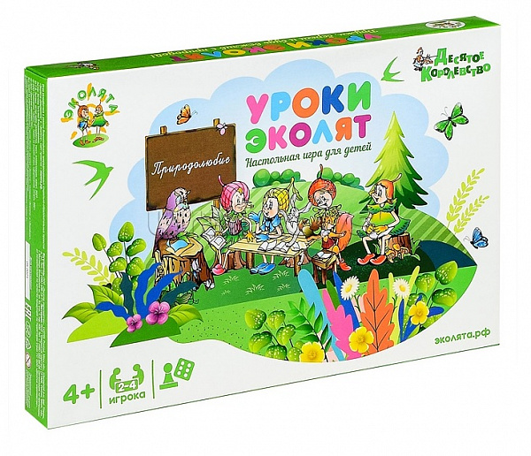 Игра настольная ходилка "Уроки Эколят"
