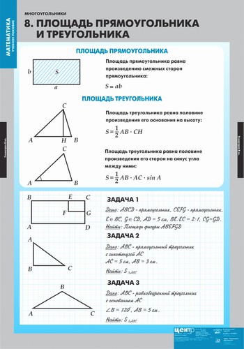 т.Многоугольники (8табл.)