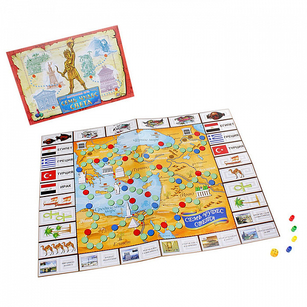 Настольная игра "Семь чудес света" (Мини)