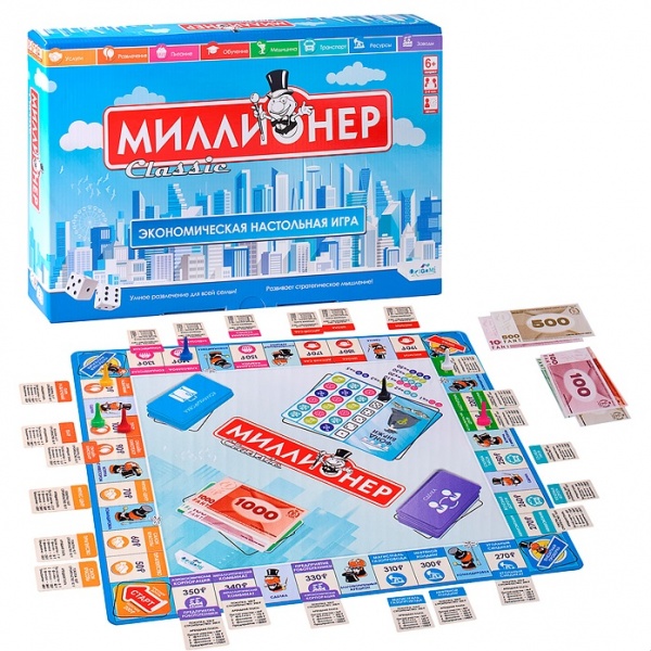 Настольная игра "Миллионер. Классик"