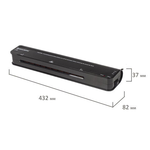 ��������� BRAUBERG NANO L245, ������ �4, ������� ������ 1 ������� 75-125 ���, �������� 25 ��/���