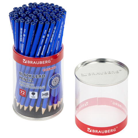 �������� � ���. BRAUBERG "RHOMBUS", HB, ������ �������